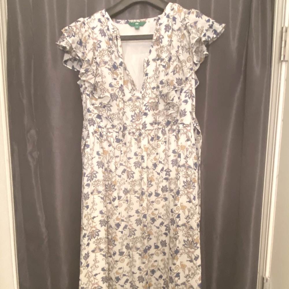 Floral midi dress